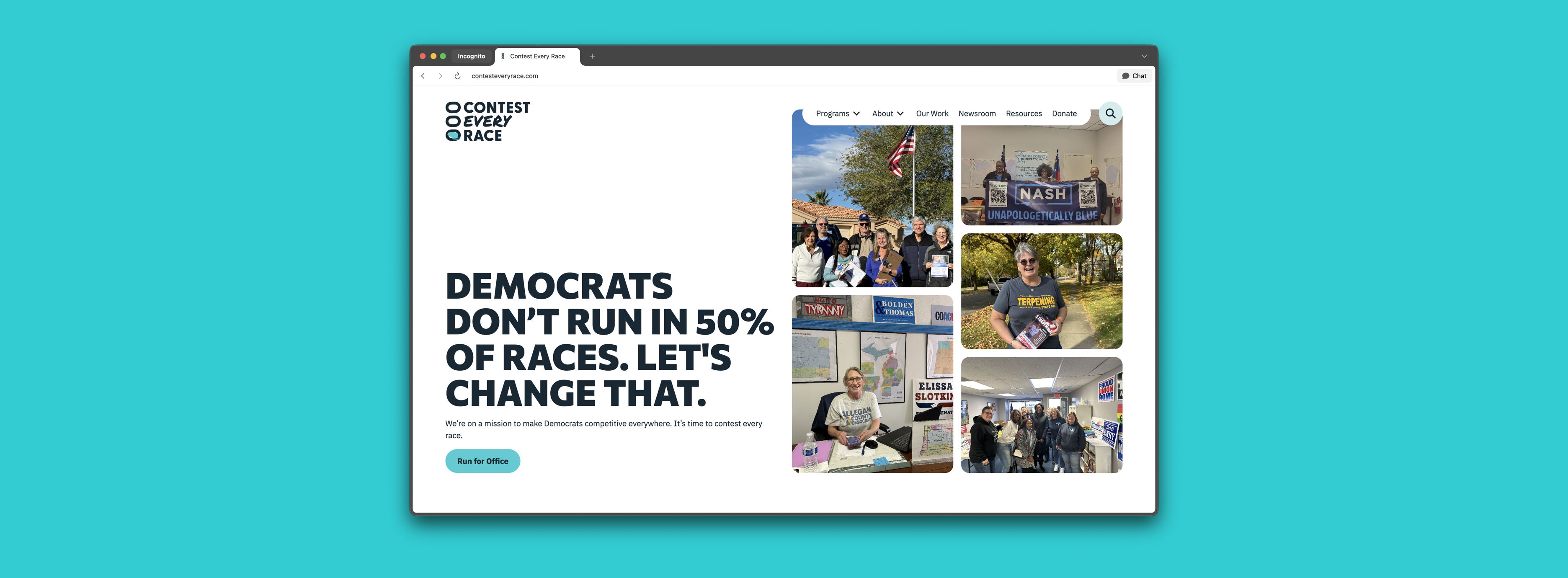 Contest Every Race Website