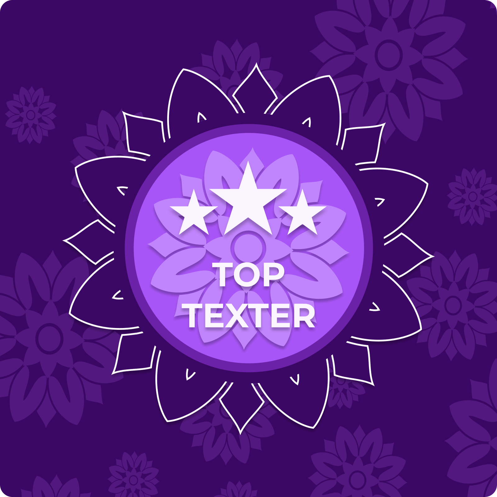 Top Texter Badge